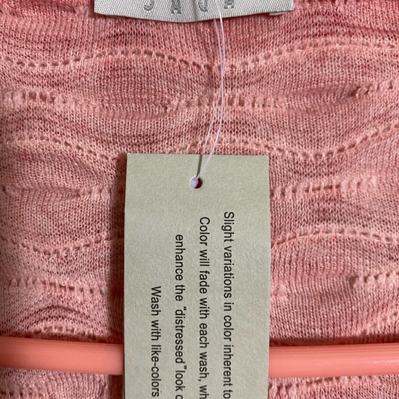 NWT/SAGA CHEVRON RUFFLE 1 BUTTON CLOSURE CARDIGAN - Picture 11 of 12